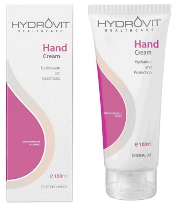 Hydrovit Hand Cream - Κρέμα για την Ενυδάτωση και Προστασία των Χεριών 100ml