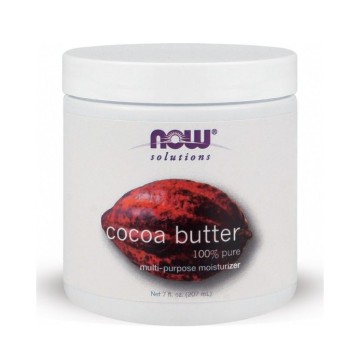 Now Foods Beurre de Cacao 207 ml