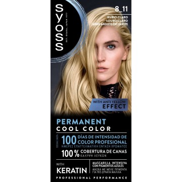 Syoss Permanent Color 8-11 Ξανθό Ανοιχτό Έντονο Σαντρέ Syoss Permanent Color 8-11 Ξανθό Ανοιχτό Έντονο Σαντρέ