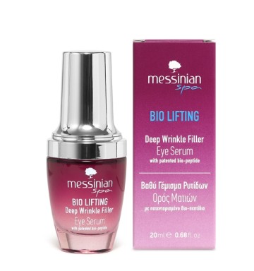 Messinian Spa Bio Lifting Deep Wrinkle Filler Eye Serum Ματιών 20ml Messinian Spa Bio Lifting Deep Wrinkle Filler Eye Serum Ματιών 20ml