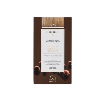 Korres Argan Oil Advanced Colorant Νο 8.73 Χρυσή Καραμέλα Korres Argan Oil Advanced Colorant Νο 8.73 Χρυσή Καραμέλα