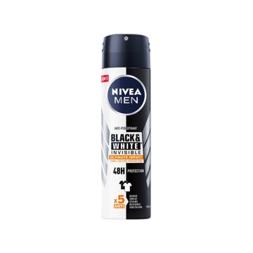 Nivea Men Black & White Spray Invisible Ultimate Impact 48h 150ml