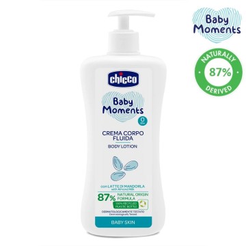 Chicco Baby Moments Locion Trupi me Qumësht Bajame Locion Trupi 0m+ 500ml