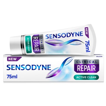 Sensodyne Clinical Repair Active Clean, 75 ml Sensodyne Clinical Repair Active Clean, 75 ml