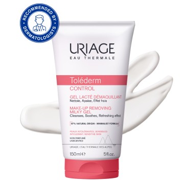 Uriage Tolederm Control Make-Up Removing Milky Gel 150ml Uriage Tolederm Control Make-Up Removing Milky Gel 150ml