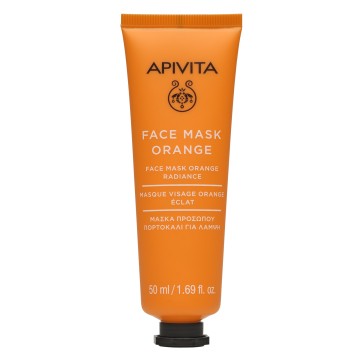 Maskë për fytyrën Apivita, Maskë ndriçuese me portokall 50ml