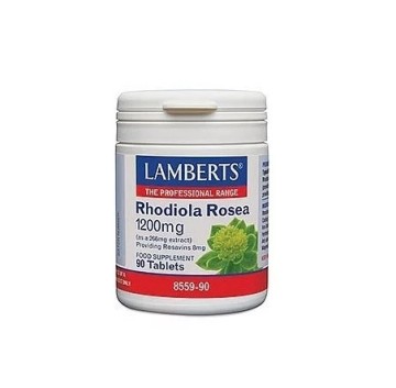 Lamberts Rhodiola Rosea 1200 mg златен корен добавка за физическа и духовна енергия 90 таблетки