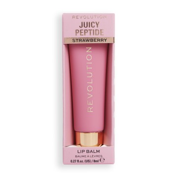 Revolution Juicy Peptide Lip Balm Strawberry, 8ml Revolution Juicy Peptide Lip Balm Strawberry, 8ml