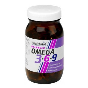 Health Aid Omega 3 - 6 - 9 (1155mg) 90 Κάψουλες Health Aid Omega 3 - 6 - 9 (1155mg) 90 Κάψουλες
