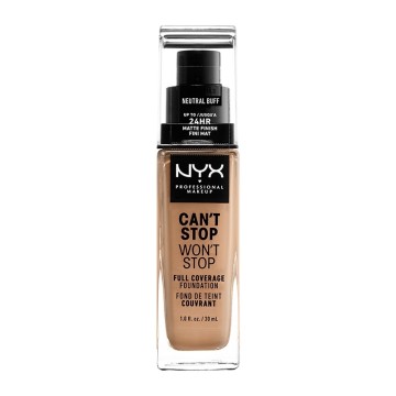 NYX Professional Makeup Cant Stop Wont Stop Full Coverage Foundatio... NYX Professional Makeup Cant Stop Wont Stop Full Coverage Foundatio...