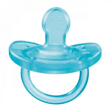 Sucette Chicco Physio Soft Bleu Tout Silicone 0-6m