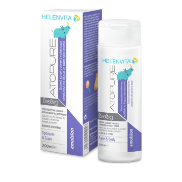 Helenvita Atopure Baby Skin Emulsion Fytyre & Trupi 200ml