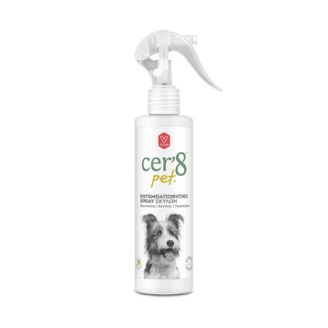 Vican Cer8 Pet, Εντομοαπωθητικό Spray Σκύλων, 200ml