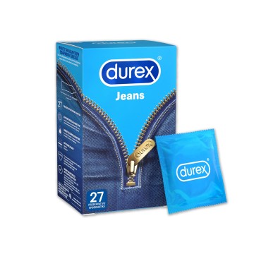 Джинсовые презервативы Durex Easy Wear 27 шт.