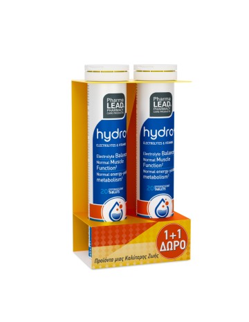 Pharmalead Promo Hydro+ Electrolytes & Vitamins, 2x20 Αναβράζοντα Δ...