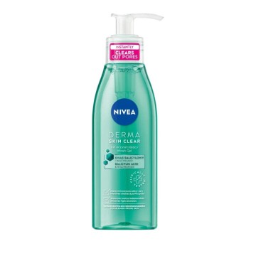 Nivea Derma Skin Clear Waschgel gegen Hautunreinheiten 150 ml