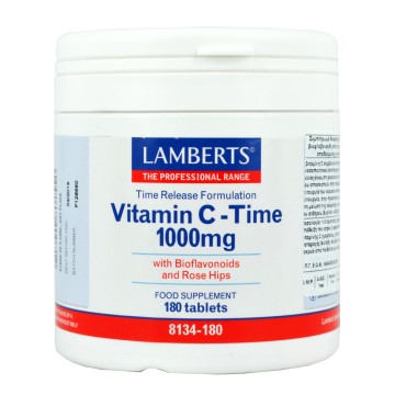 Lamberts Витамин С с замедленным высвобождением 1000 мг, 180 таблеток