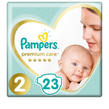 Pampers Premium Care No2 (4-8kg) 23 pièces