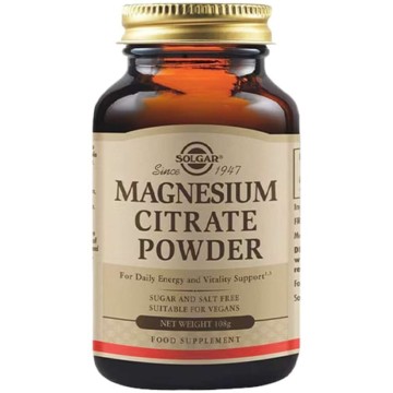Solgar Magnesium Citrate Powder 108g Solgar Magnesium Citrate Powder 108g