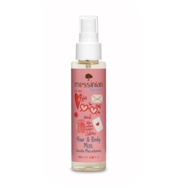 Messinian Spa Hair & Body Mist Vanilla Macadamia, 100ml Messinian Spa Hair & Body Mist Vanilla Macadamia, 100ml