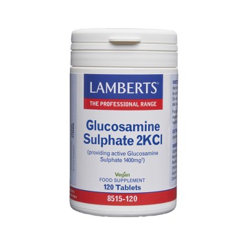 Lamberts Sulfate de Glucosamine 2KCI, 120 comprimés