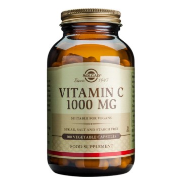 Solgar Витамин С 1000 мг для здоровья тела 100 капсул