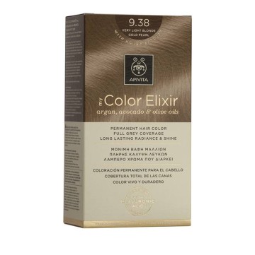 Apivita My Color Elixir 9.38 Hair Dye Blonde Very Light Pearl Honey