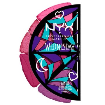 Nyx Professional Makeup Wednesday Blush Palette 01 Enid, 1 τεμάχιο