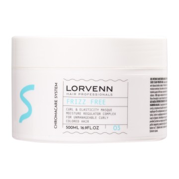 Lorvenn Μάσκα Μαλλιών Frizz Free Curl Style & Elasticity για Ενυδάτ...