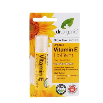 Balsam buzësh Doctor Organic Vitamin E 5.7ml