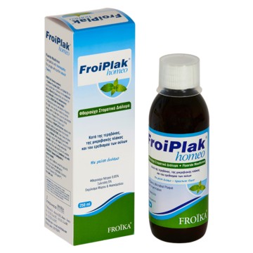 Froika Froiplak Homeo, Fluorid-Mundspülung mit Diosmo-Geschmack 250ml