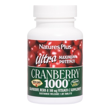 Natures Plus Ultra Cranberry 1000mg 60 tabs