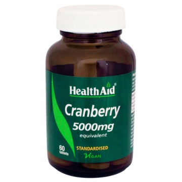 Health Aid Cranberry 5000mg Extract, 60 Tablets
