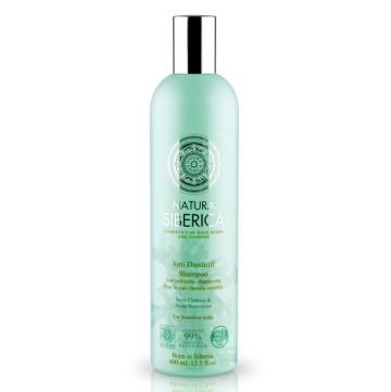 Natura Siberica Shampooing Antipelliculaire, Shampooing Antipelliculaire, Peau Sensible, 400 ml