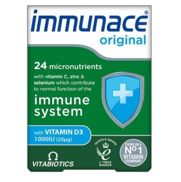 Vitabiotics Immunace Полная добавка для повышения иммунитета 30Tabs