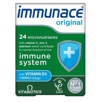 Vitabiotics Immunace Complément alimentaire complet pour renforcer le système immunitaire...