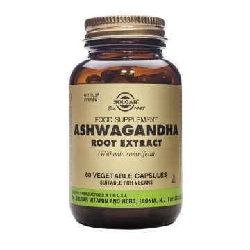 Solgar Ashwagandha Root Extract , 60 Vegetable Capsules