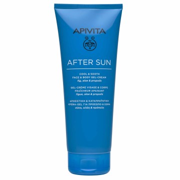 Apivita After Sun Face & Body Gel Cream 200ml