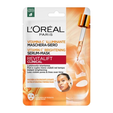 LOreal Paris Revitalift Clinical Vitamin C Brightening Serum-Mask 26g LOreal Paris Revitalift Clinical Vitamin C Brightening Serum-Mask 26g
