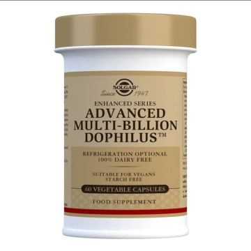 Solgar Advanced Multi Billion Dophilus Multi 60 Vegetable Capsules Solgar Advanced Multi Billion Dophilus Multi 60 Vegetable Capsules