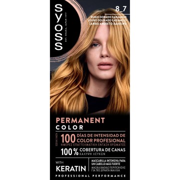 Syoss Permanent Color 8-7 Ξανθό Ανοιχτό Χάλκινο Syoss Permanent Color 8-7 Ξανθό Ανοιχτό Χάλκινο