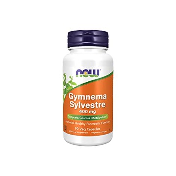 Now Foods Gymnema Sylvestre 400mg 90 herbal capsules