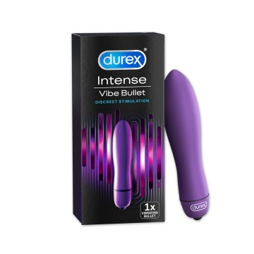 Пуля Durex Intense Delight 9см фиолетовая