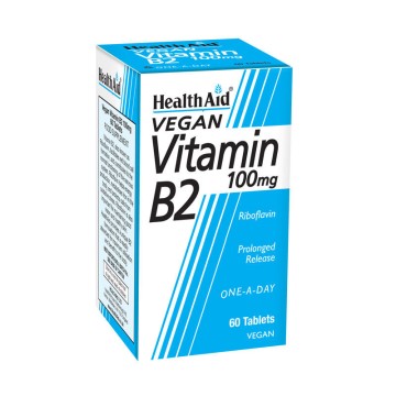 Health Aid B2 100mg 60 ταμπλέτες Health Aid B2 100mg 60 ταμπλέτες