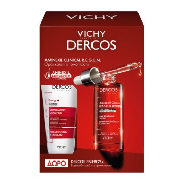 Vichy Dercos Promo Aminexil Clinical R.E.G.E.N. Booster, 90ml & Ene... Vichy Dercos Promo Aminexil Clinical R.E.G.E.N. Booster, 90ml & Ene...