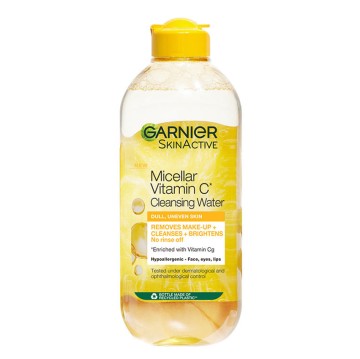 Garnier SkinActive Eau Micellaire Nettoyante à la Vitamine C 400 ml