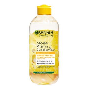 Garnier SkinActive Micellar Vitamin C Cleansing Water 400ml Garnier SkinActive Micellar Vitamin C Cleansing Water 400ml