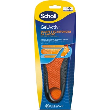 Scholl Gel Activ Soles for Work Shoes Large (40 - 46.5)