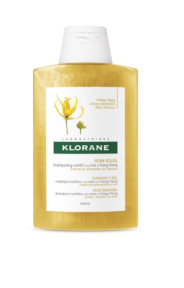 Klorane Ylang Ylang, Shampoing Nourrissant Après Soleil 200 ml