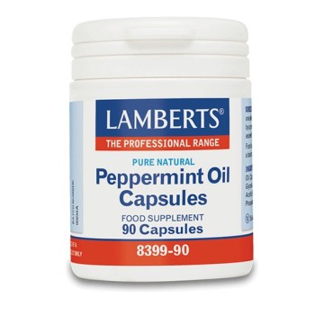 Lamberts Huile de Menthe Poivrée 100mg 90 gélules